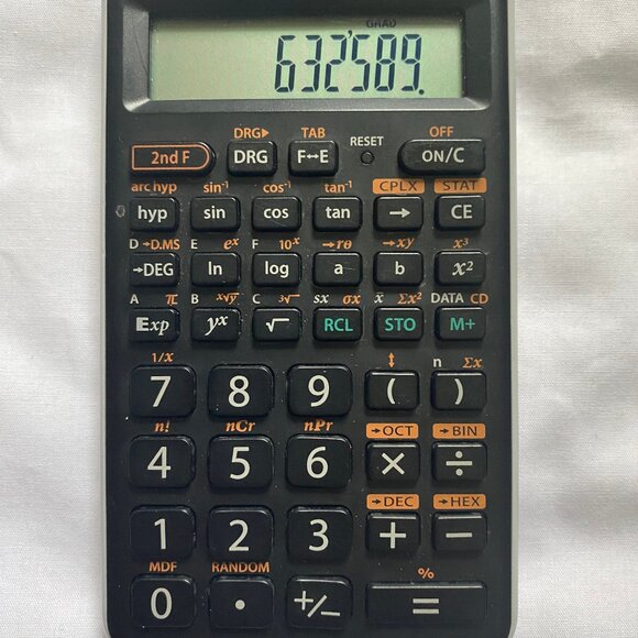 Sharp Scientific Calculator Model EL-501XT Handheld Working Battery Operated - Picture 2 of 6